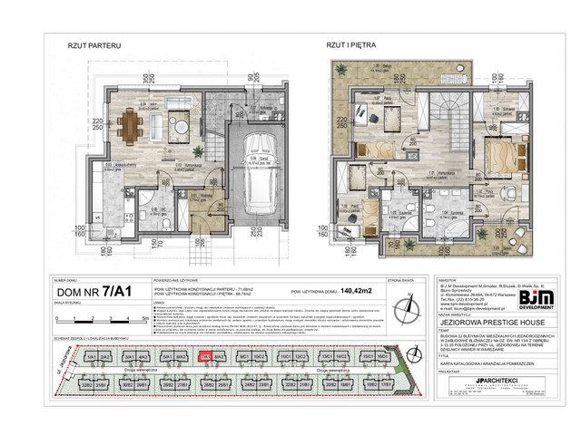 Dom w inwestycji Jeziorowa Prestige House, symbol 7/A1 » nportal.pl