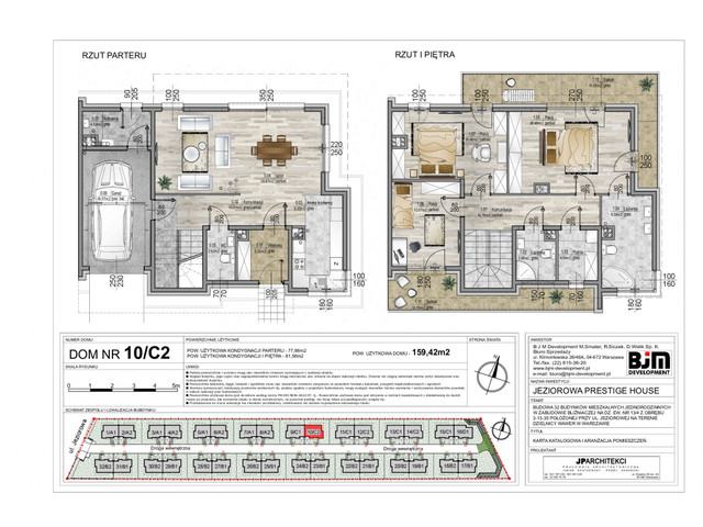 Dom w inwestycji Jeziorowa Prestige House, budynek Promocja!, symbol 10/C2 » nportal.pl