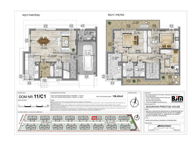 Dom w inwestycji Jeziorowa Prestige House, symbol 11/C1 » nportal.pl