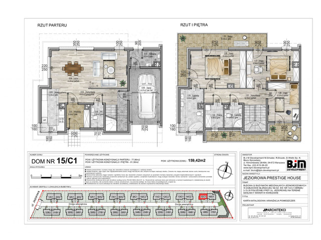 Dom w inwestycji Jeziorowa Prestige House, symbol 15/C1 » nportal.pl