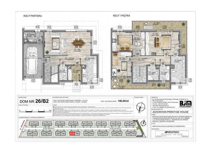 Dom w inwestycji Jeziorowa Prestige House, budynek Promocja!, symbol 26/B2 » nportal.pl