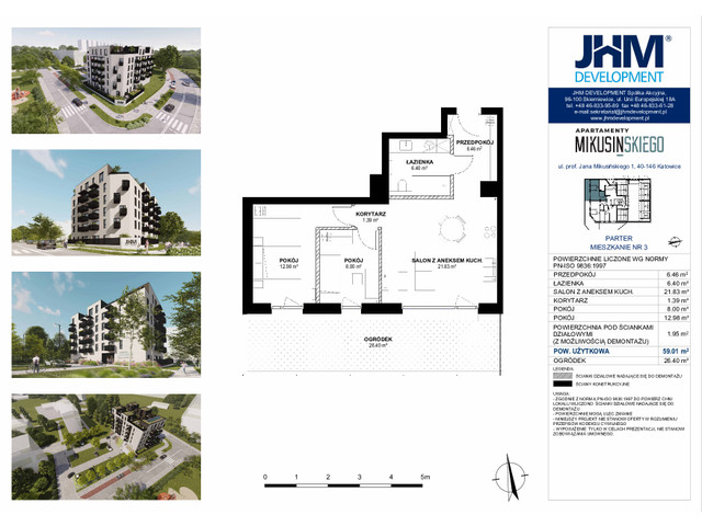 Mieszkanie w inwestycji Apartamenty Mikusińskiego, symbol M3 » nportal.pl