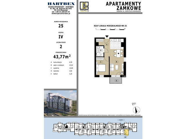 Mieszkanie w inwestycji Apartamenty Zamkowe II, symbol 25 » nportal.pl