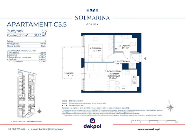 Mieszkanie w inwestycji Sol Marina, symbol C5.5 » nportal.pl