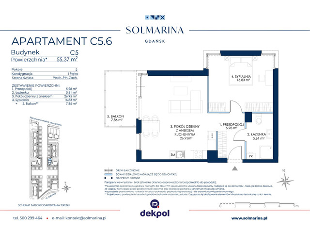 Mieszkanie w inwestycji Sol Marina, symbol C5.6 » nportal.pl