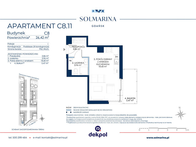 Mieszkanie w inwestycji Sol Marina, symbol C8.11 » nportal.pl