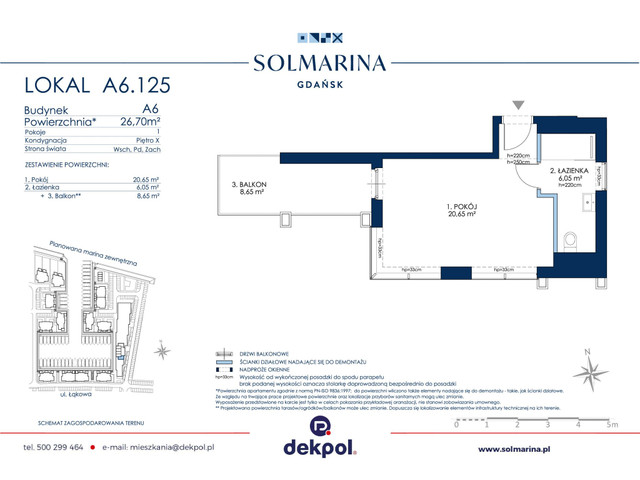 Komercyjne w inwestycji Grano Hotel Solmarina, symbol A6.125 » nportal.pl