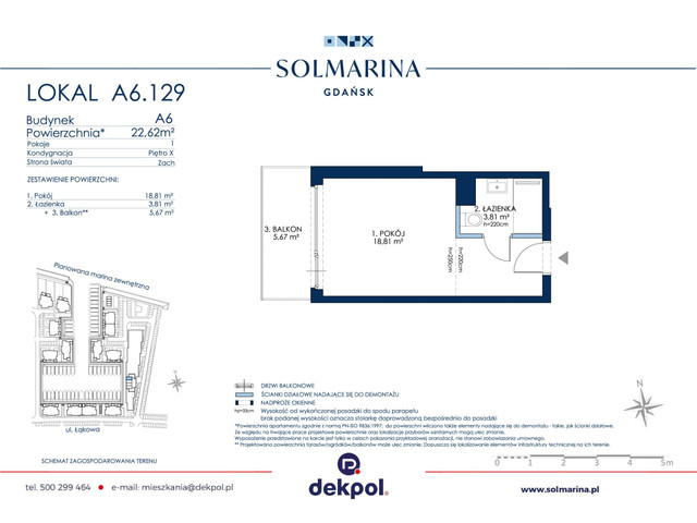 Komercyjne w inwestycji Grano Hotel Solmarina, symbol A6.129 » nportal.pl