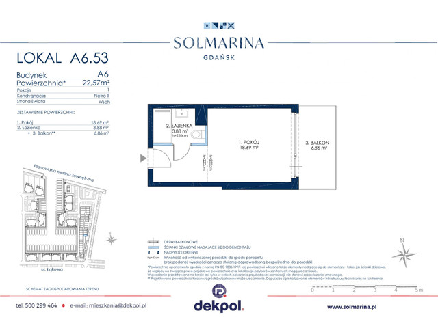 Komercyjne w inwestycji Grano Hotel Solmarina, symbol A6.53 » nportal.pl