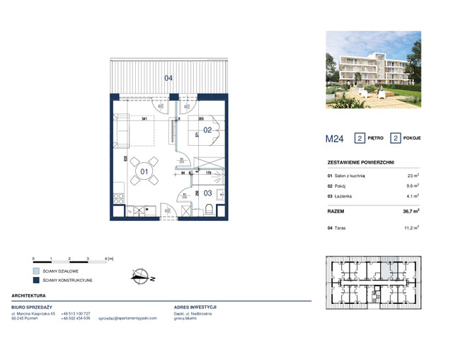 Mieszkanie w inwestycji Apartamenty Gąski, symbol 24 » nportal.pl