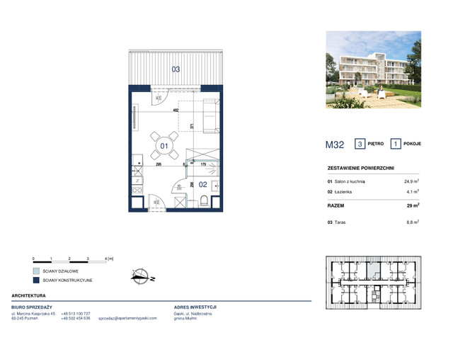 Mieszkanie w inwestycji Apartamenty Gąski, symbol 32 » nportal.pl