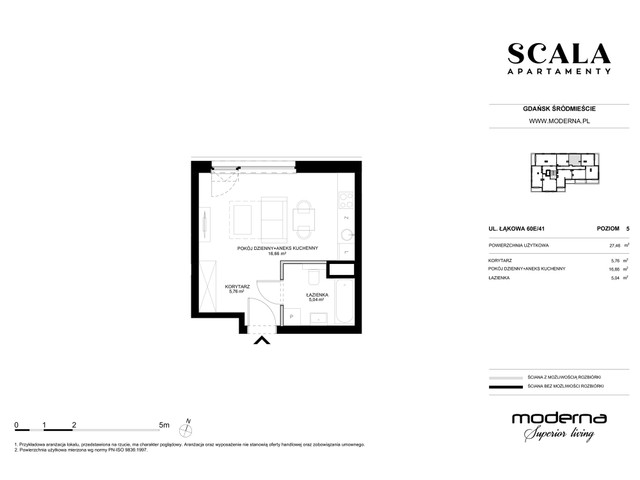 Mieszkanie w inwestycji Apartamenty Scala, symbol E-41 » nportal.pl