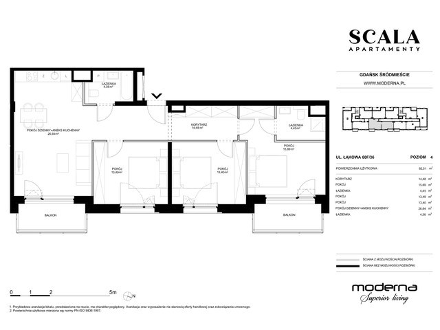 Mieszkanie w inwestycji Apartamenty Scala, symbol F-36 » nportal.pl