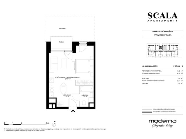 Mieszkanie w inwestycji Apartamenty Scala, symbol G-1 » nportal.pl