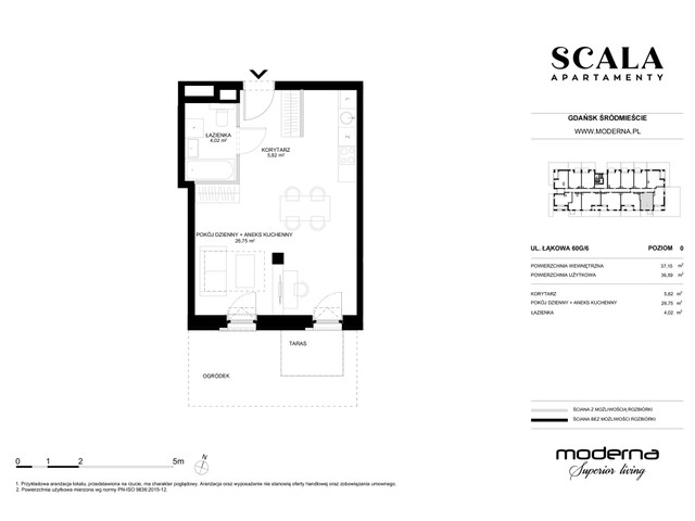 Mieszkanie w inwestycji Apartamenty Scala, symbol G-6 » nportal.pl