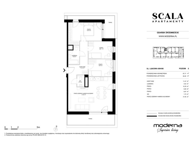 Mieszkanie w inwestycji Apartamenty Scala, symbol H-66 » nportal.pl