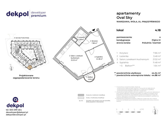 Mieszkanie w inwestycji OVAL SKY, symbol 4.18 » nportal.pl