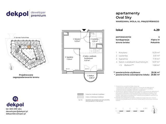 Mieszkanie w inwestycji OVAL SKY, symbol 4.29 » nportal.pl