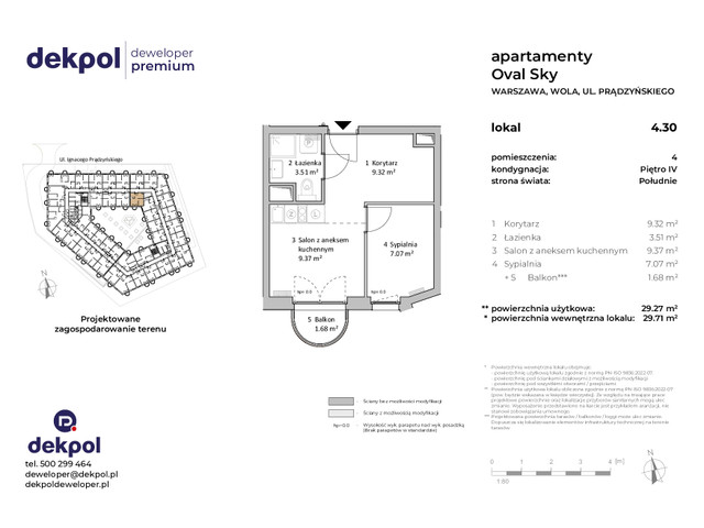 Mieszkanie w inwestycji OVAL SKY, symbol 4.30 » nportal.pl