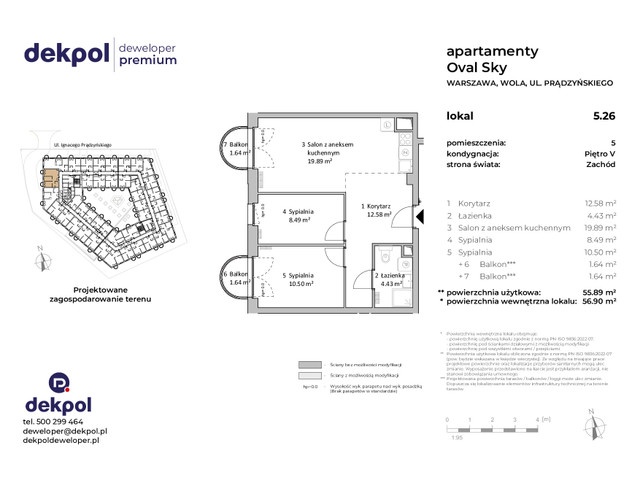 Mieszkanie w inwestycji OVAL SKY, symbol 5.26 » nportal.pl