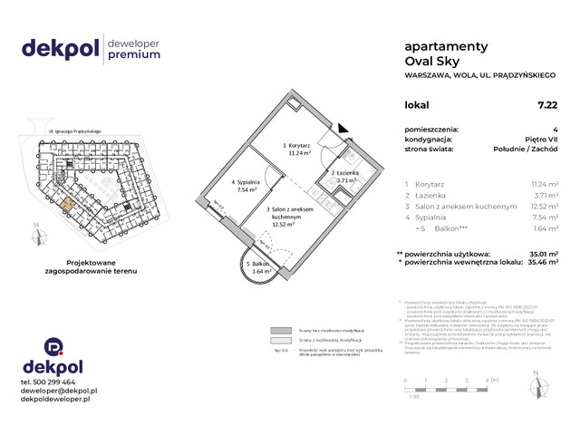 Mieszkanie w inwestycji OVAL SKY, symbol 7.22 » nportal.pl