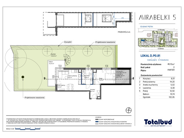 Mieszkanie w inwestycji Mirabelki 5, symbol D.P0.81 » nportal.pl