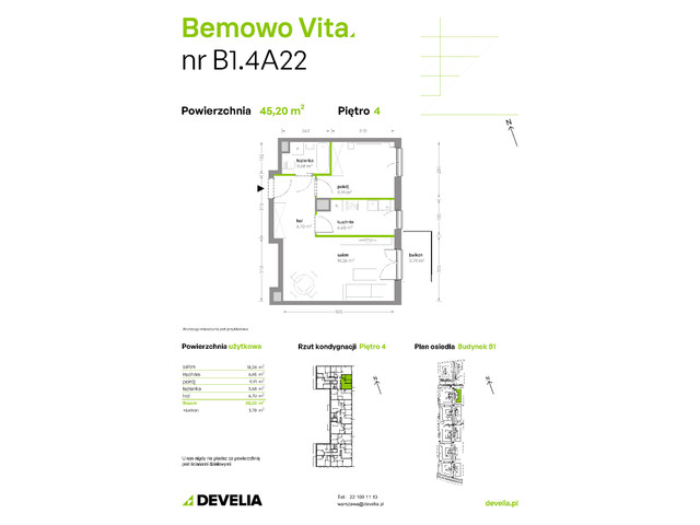 Mieszkanie w inwestycji Bemowo Vita, symbol B1/4/A22 » nportal.pl