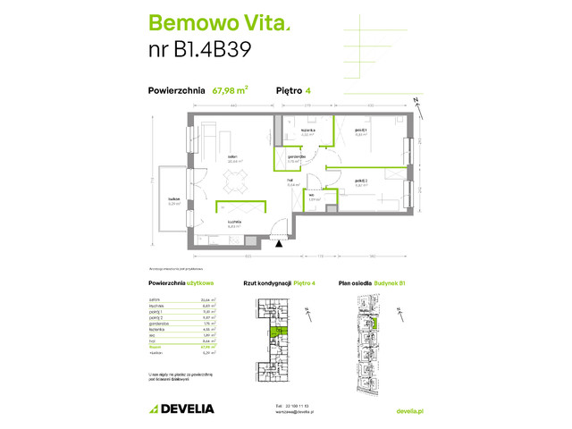 Mieszkanie w inwestycji Bemowo Vita, symbol B1/4/B39 » nportal.pl