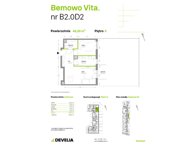 Mieszkanie w inwestycji Bemowo Vita, symbol B2/0/D2 » nportal.pl