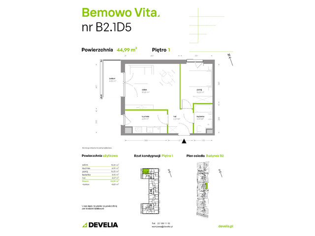 Mieszkanie w inwestycji Bemowo Vita, symbol B2/1/D5 » nportal.pl