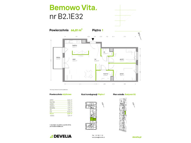 Mieszkanie w inwestycji Bemowo Vita, symbol B2/1/E32 » nportal.pl