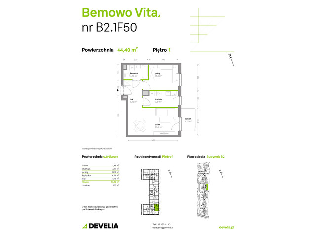 Mieszkanie w inwestycji Bemowo Vita, symbol B2/1/F50 » nportal.pl