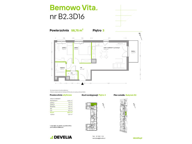 Mieszkanie w inwestycji Bemowo Vita, symbol B2/3/D16 » nportal.pl