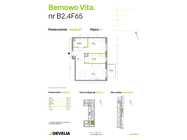 Mieszkanie w inwestycji Bemowo Vita, symbol B2/4/F65 » nportal.pl