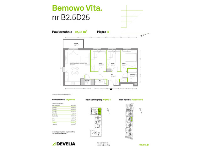 Mieszkanie w inwestycji Bemowo Vita, symbol B2/5/D25 » nportal.pl