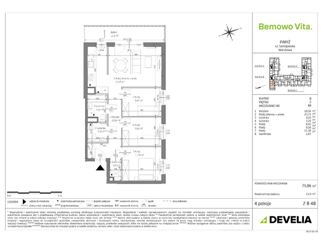 Mieszkanie w inwestycji Bemowo Vita, symbol B3/2/B48 » nportal.pl