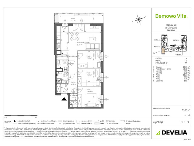 Mieszkanie w inwestycji Bemowo Vita, symbol B4/1/B39 » nportal.pl