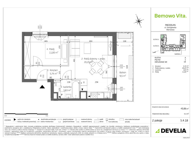 Mieszkanie w inwestycji Bemowo Vita, symbol B4/5/A18 » nportal.pl