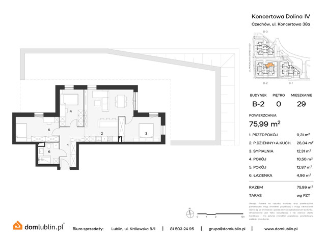 Mieszkanie w inwestycji KONCERTOWA DOLINA, symbol 29 » nportal.pl