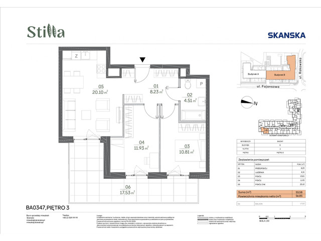 Mieszkanie w inwestycji Stilla, symbol BA0347 » nportal.pl