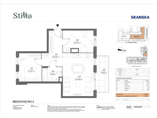 Mieszkanie w inwestycji Stilla, symbol BB0209 » nportal.pl