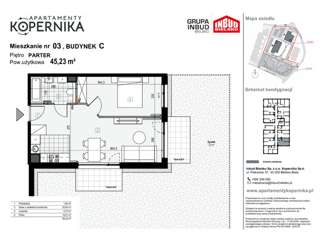 Mieszkanie w inwestycji APARTAMENTY KOPERNIKA, symbol M.3.C » nportal.pl