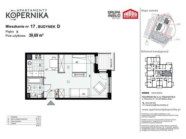 Mieszkanie w inwestycji APARTAMENTY KOPERNIKA, symbol M.17.D » nportal.pl