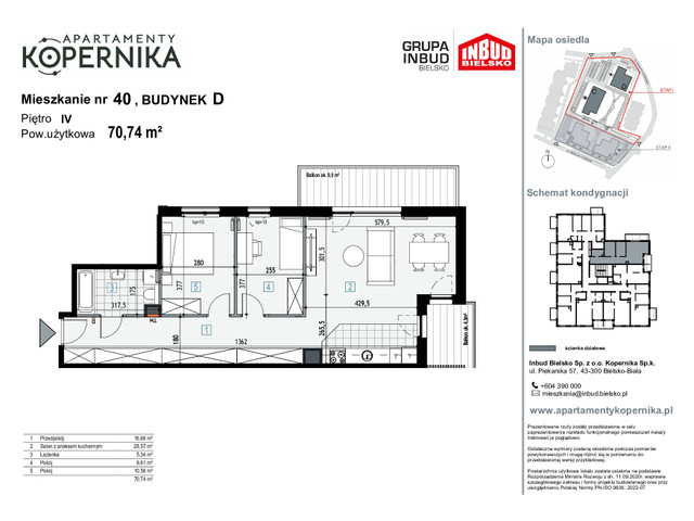 Mieszkanie w inwestycji APARTAMENTY KOPERNIKA, symbol M.40.D » nportal.pl