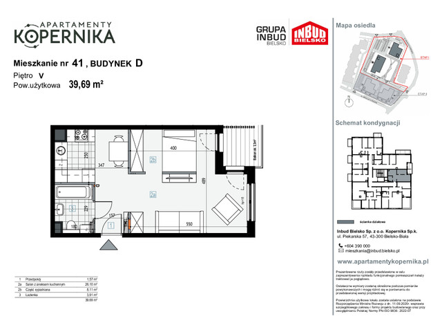 Mieszkanie w inwestycji APARTAMENTY KOPERNIKA, symbol M.41.D » nportal.pl