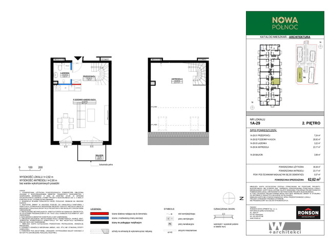 Mieszkanie w inwestycji Nowa Północ, symbol 1-1A_29 » nportal.pl