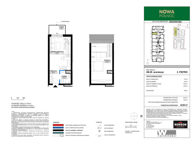 Mieszkanie w inwestycji Nowa Północ, symbol 4_4B_20_NP1B » nportal.pl