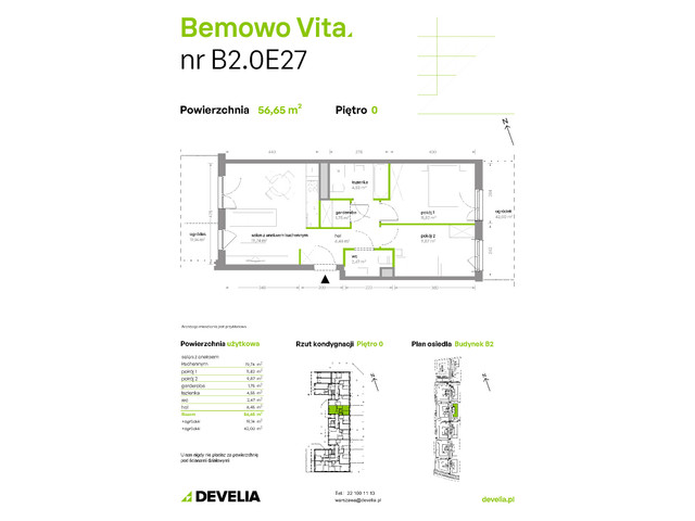 Mieszkanie w inwestycji Bemowo Vita, symbol B2/0/E27 » nportal.pl