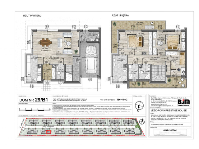 Dom w inwestycji Jeziorowa Prestige House, budynek Promocja!, symbol 29/B1 » nportal.pl