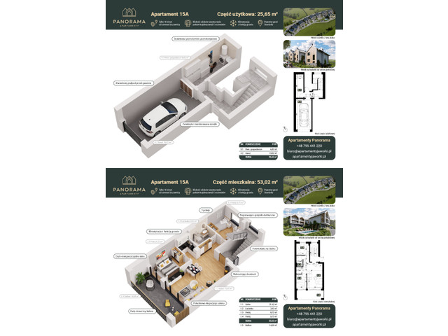 Dom w inwestycji APARTAMENTY PANORAMA, symbol 15A » nportal.pl